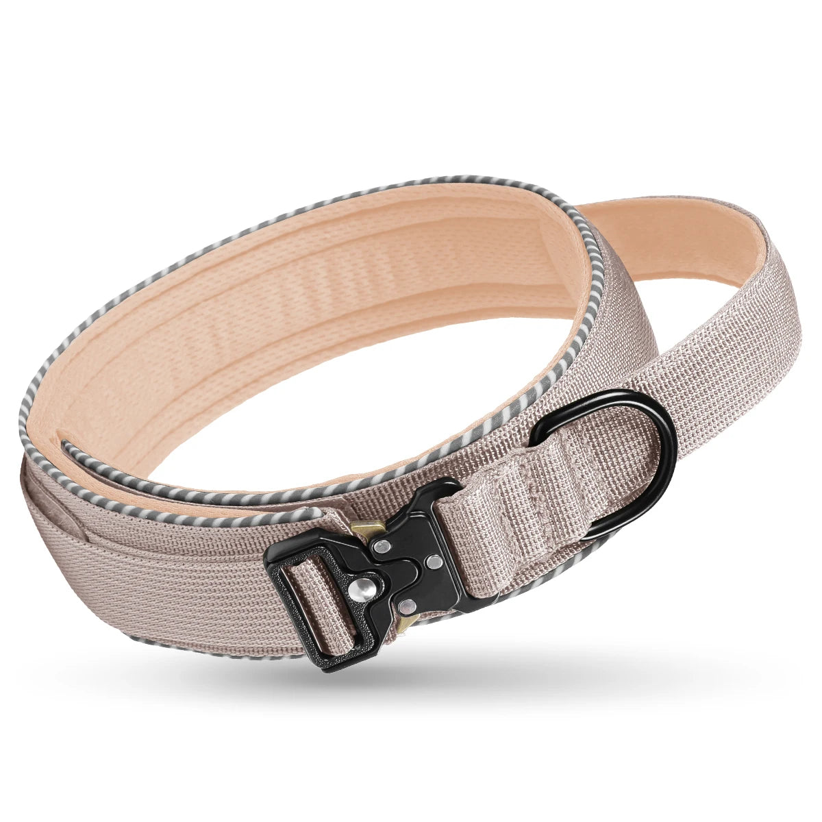 Tactical Dog Collar with Control Handle, Adjustable Nylon