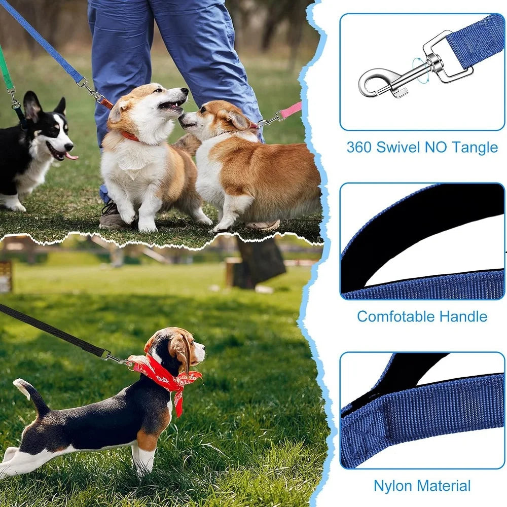 Long Line Dog Leash for Recall Training, 4 to 98 ft