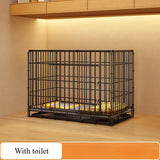 Folding Dog Cage with Pull-Out Tray for Small & Medium Dogs