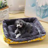 Bolster Dog Bed with Non-Slip Base for Small to Large Dogs