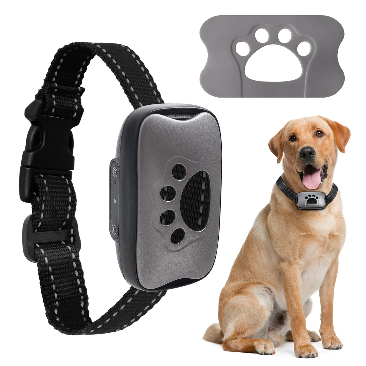 Rechargeable Dog Bark Collar with Beep and Vibration Modes