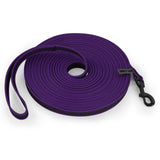 Long Line Dog Leash with Rubber Grip, 6 Lengths up to 49 Ft