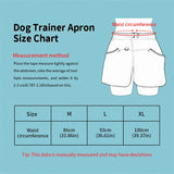 Dog Training Apron with Pockets, Water-Resistant and Adjustable