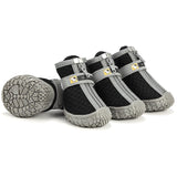 Non-Slip Dog Shoes for Small Dogs with Warm Plush Lining