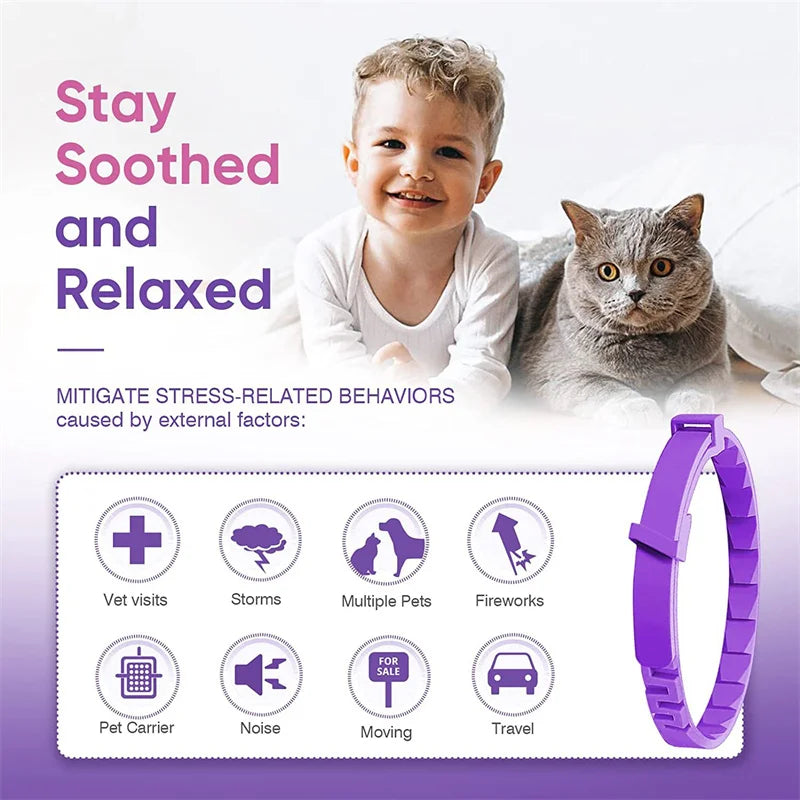 Dog Calming Collar 2 Pack for Multi-Pet Homes