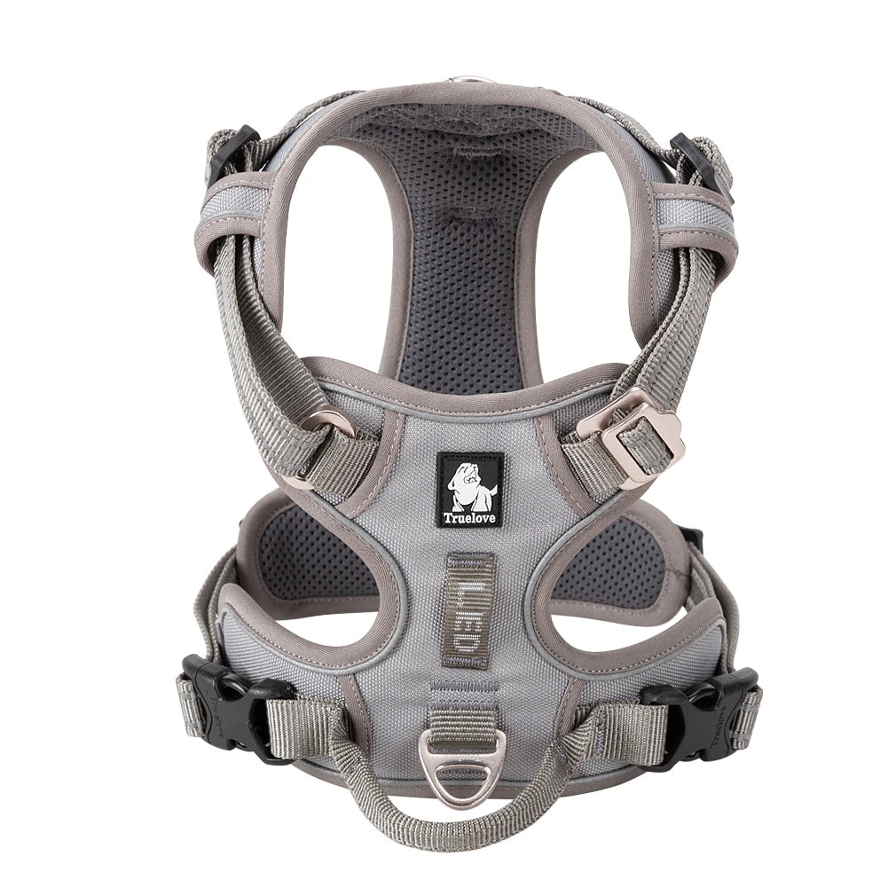 Heavy Duty No-Pull Dog Harness with Mesh Padding and Handle
