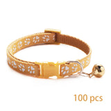 Adjustable Puppy Collar with Small Bell, 7.5 to 12.6 in