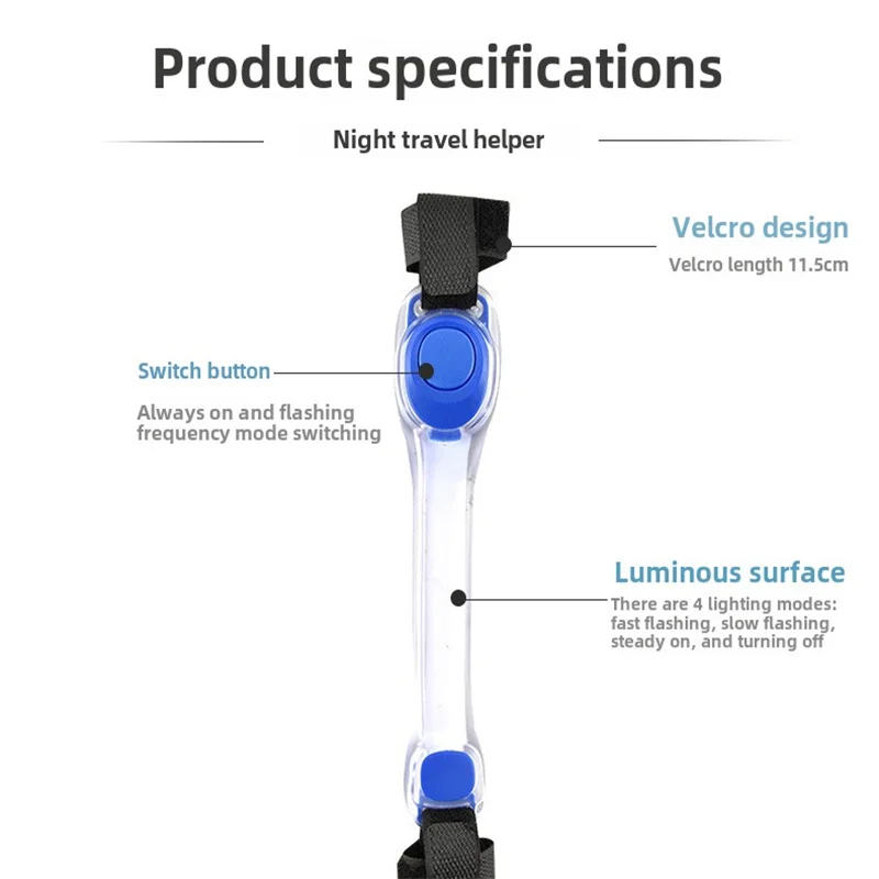 Waterproof LED Dog Collar Light for Night Walk Visibility
