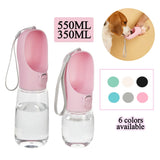 Portable Dog Water Bottle with Bowl, 12 oz or 18 oz