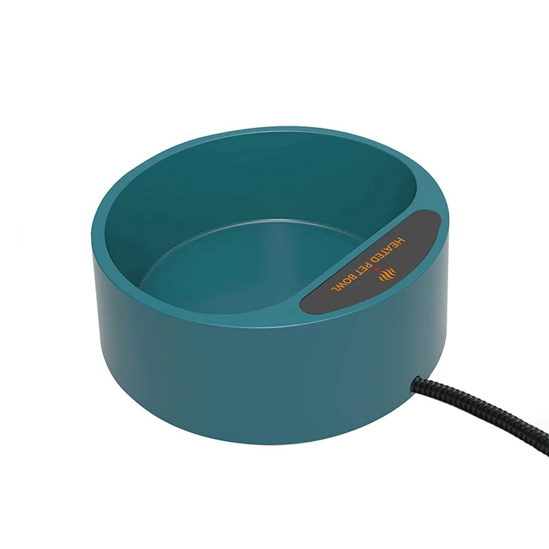 Heated Dog Water Bowl for Winter, 2.2L Thermostatic Pet Bowl