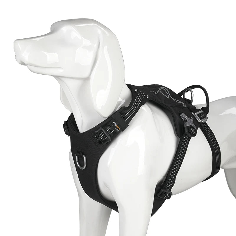 Escape Resistant Dog Harness with Zippered Pocket and Handle