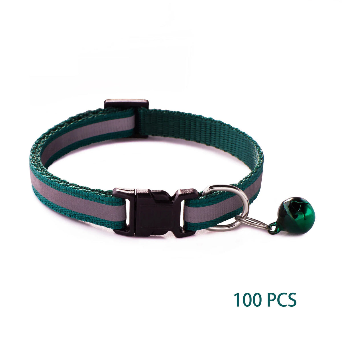 Adjustable Puppy Collar with Small Bell, 7.5 to 12.6 in