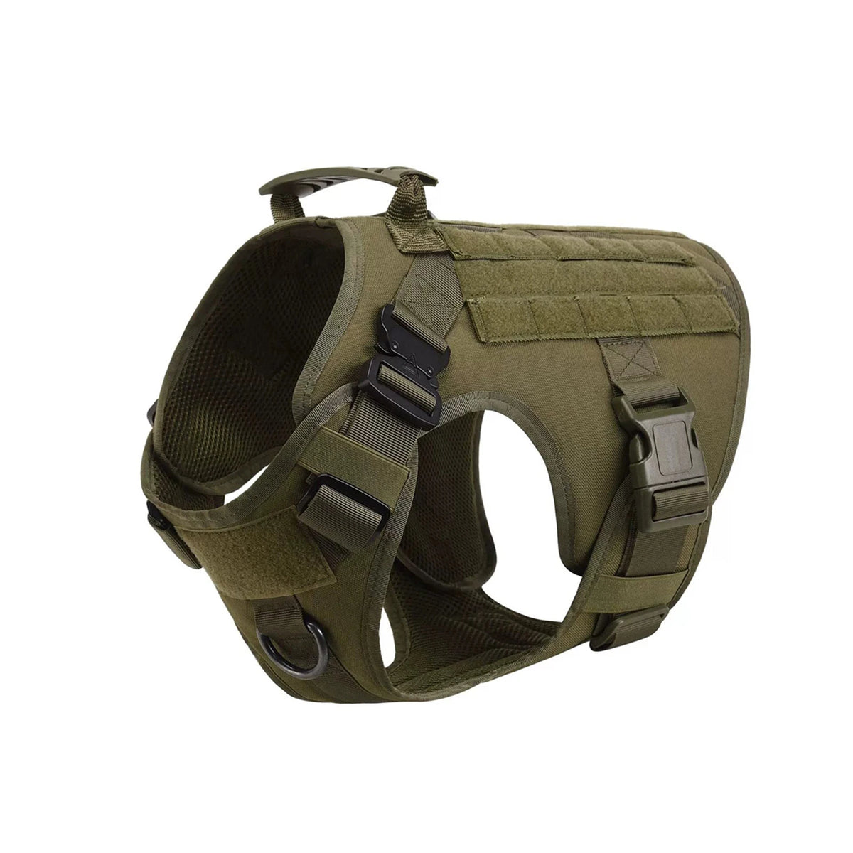 Tactical Dog Harness and Collar Set for Medium & Large Dogs
