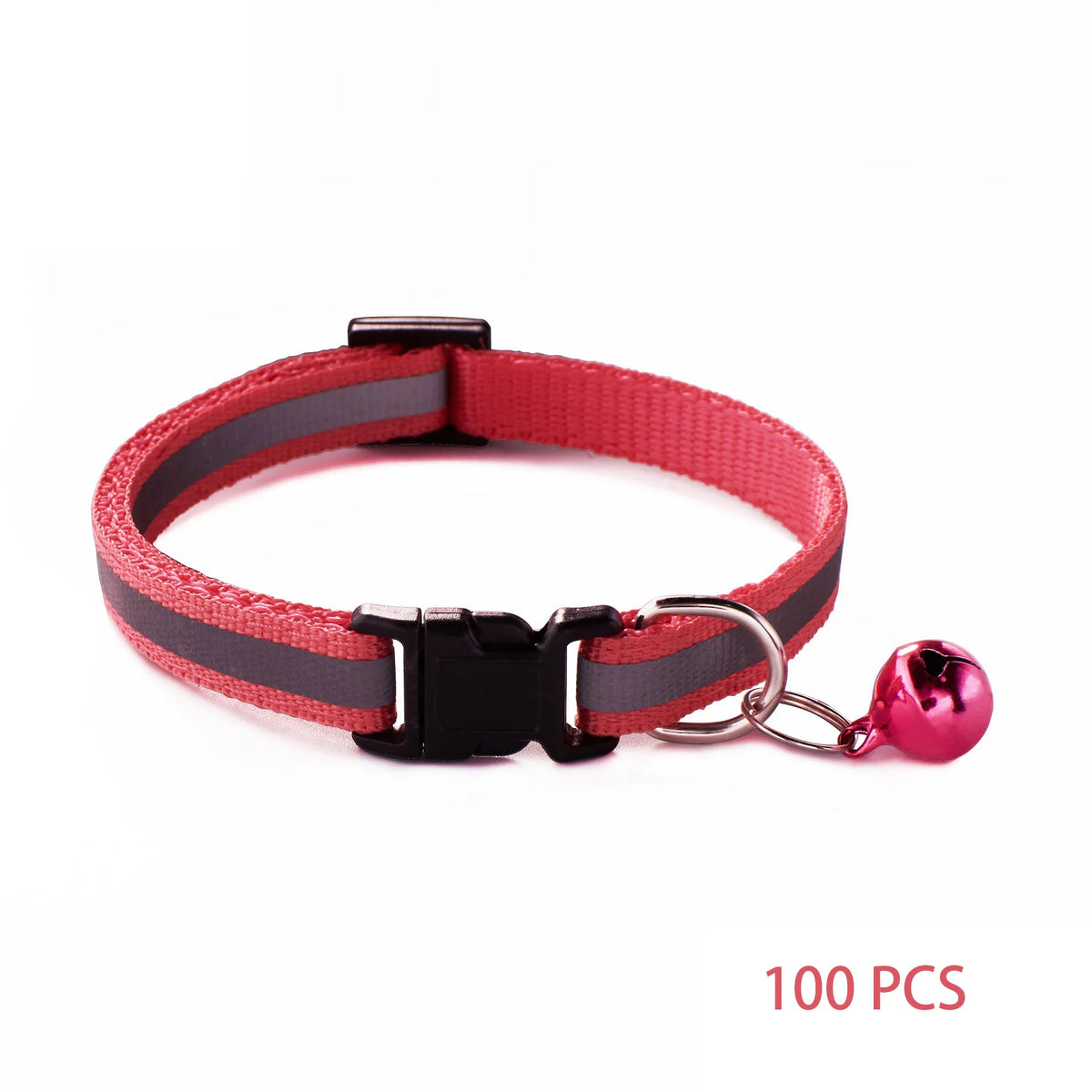 Adjustable Puppy Collar with Small Bell, 7.5 to 12.6 in