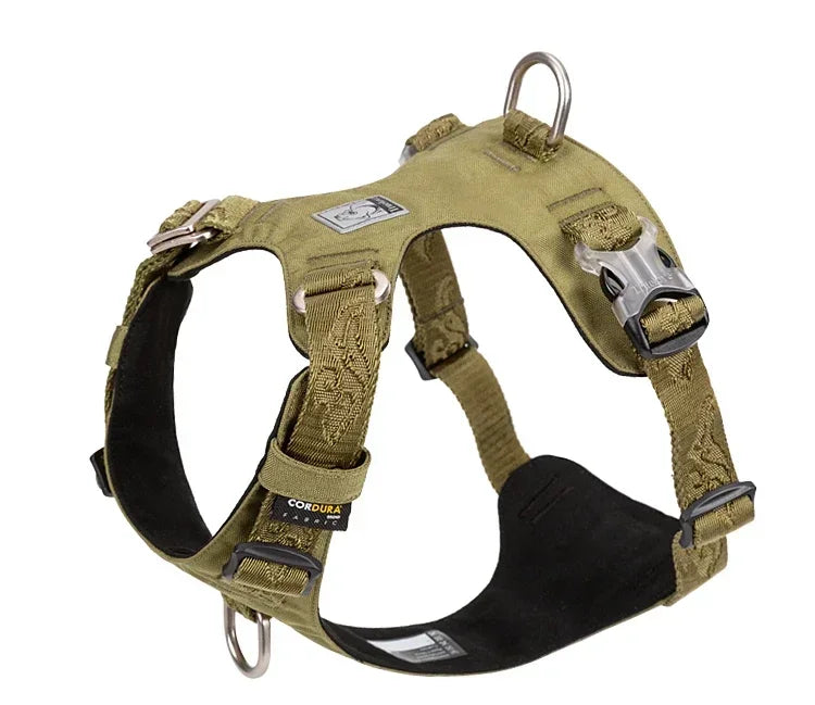 Lightweight Dog Harness with Aluminum D-Ring, Sizes XXS-XL