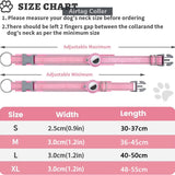 Reflective AirTag Dog Collar with Padded Neoprene Lining, S to XL