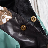 Waterproof Dog Raincoat Overalls with French Bulldog Print