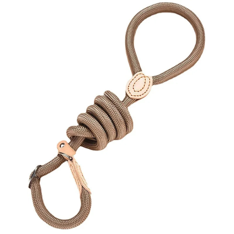 Braided Rope Slip Lead for Small and Medium Dogs