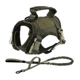 Military Style Vest Harness for Puppies and Small Dogs