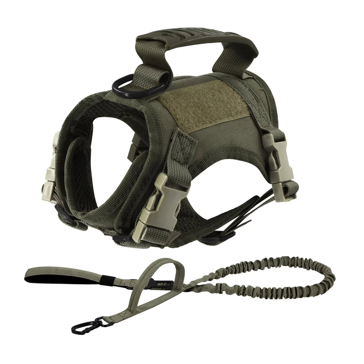 Military Style Vest Harness for Puppies and Small Dogs