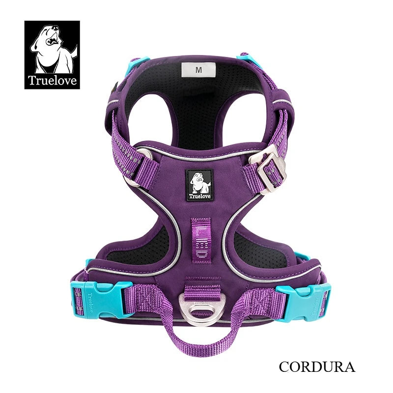 Reflective Dog Harness with Handle, Padded and Adjustable