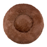 Machine Washable Donut Dog Bed, Plush Round Bed in 6 Sizes