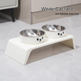 Raised Dog Feeder – 2 Stainless Steel Bowls