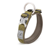 Adjustable Padded Dog Collar with Quick Release Buckle, XXS to 3XL
