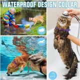 Calming Collar for Dogs and Cats, Adjustable Cut to Fit Design