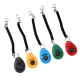Dog Training Clicker with Wrist Coil and Clip