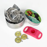 Flea Collar for Dogs with Oil Pendant and 3 Refills, Waterproof
