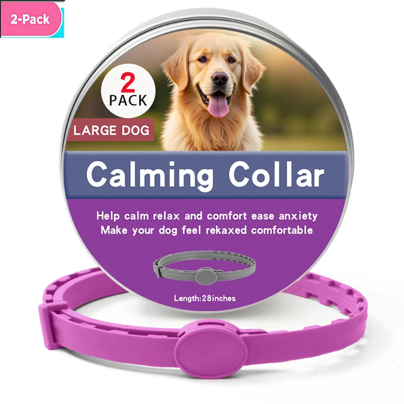 Dog Calming Collar 2 Pack for Multi-Pet Homes