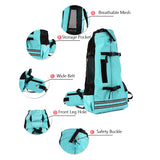 Cycling and Motorcycle Dog Backpack for Corgis, Pugs and Frenchies