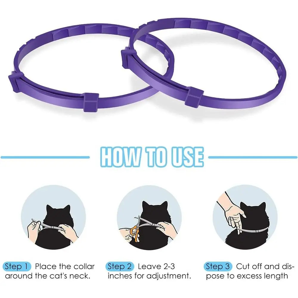 Calming Collar for Dogs and Cats, Adjustable Cut to Fit Design