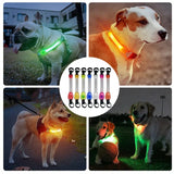 LED Dog Safety Light for Harness or Leash, 7 Colors