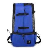Reflective Motorcycle Dog Backpack with Cushioned Base