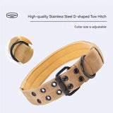 Tactical Dog Collar and Leash Set for Strong Medium Large Dogs