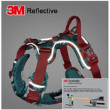 Camouflage Dog Harness, Reflective and Easy On and Off