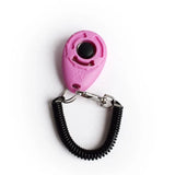 Dog Training Clicker with Wrist Coil and Clip