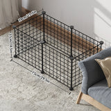 DIY Wire Mesh Dog Fence Panels, Modular Pet Barrier