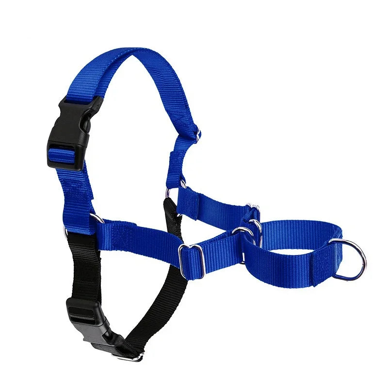 Front Clip No Pull Dog Harness, Adjustable Nylon Strap Harness