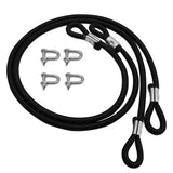 Dog Weight Pulling Harness with Dual 4 ft Pull Lines, Padded