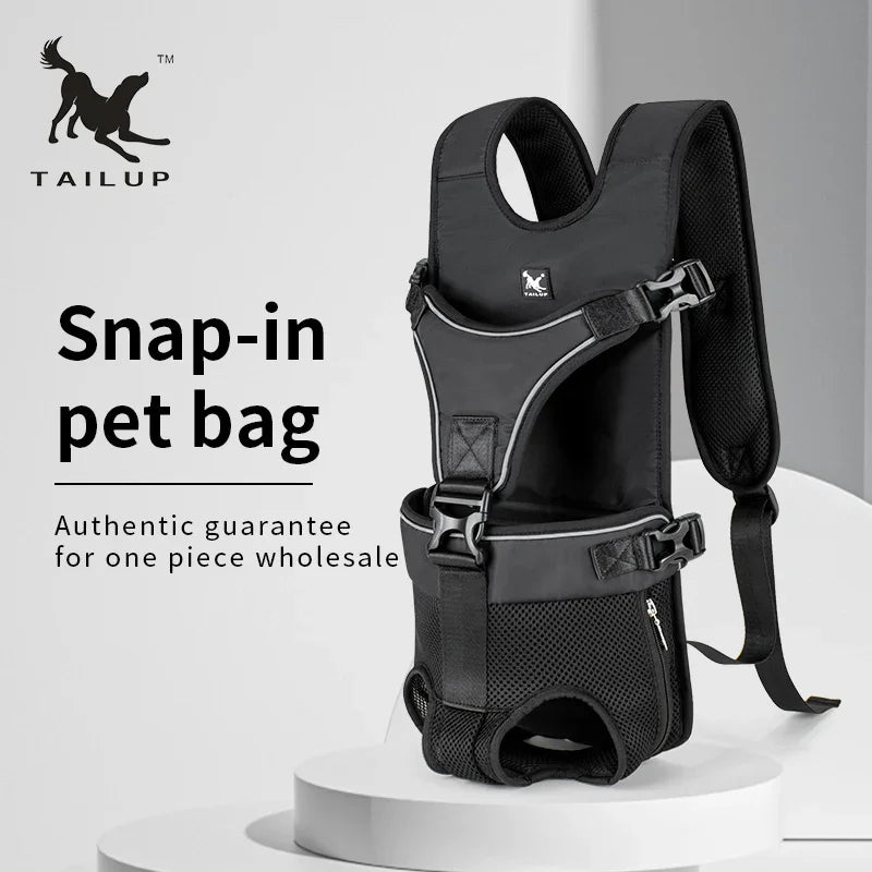 Front Facing Motorcycle Dog Carrier Backpack for Small Dogs