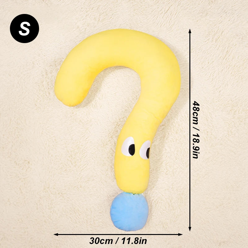 Question Mark Dog Pillow, Cute Plush Headrest for Pets