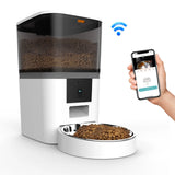 Automatic Dog Feeder with Camera and App Control, 4L