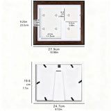 Dog Paw Print Keepsake Kit with Clay and Photo Frame
