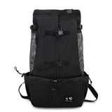 Reflective Motorcycle Dog Backpack with Cushioned Base