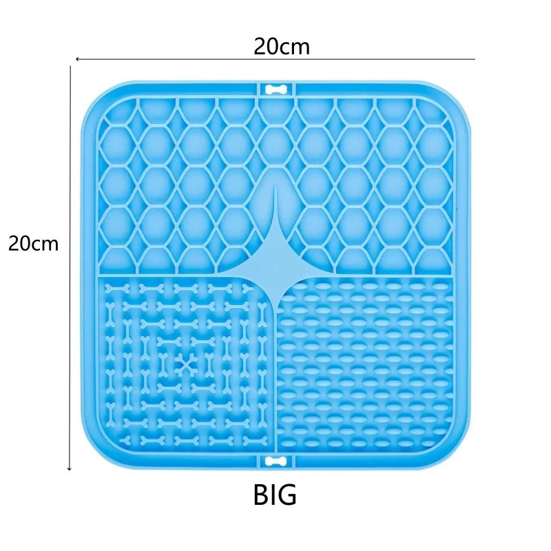 Silicone Lick Mat for Dogs, Slow Feeder Dog Bowls