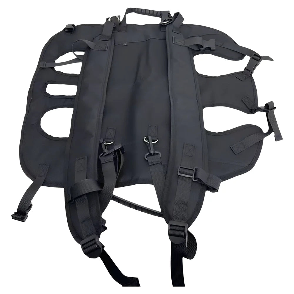 Dog Sling Carrier Backpack for Motorcycle Rides and Walks