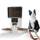 Automatic Dog Feeder with Camera and App Control, 4L